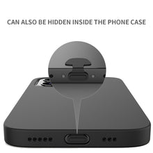 Load image into Gallery viewer, 10pcs Mobile Phone Charging Port Silicone Anti-Dust Plug Back-adhesive Loss-proof Cover