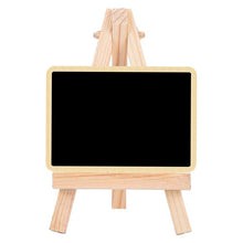 Load image into Gallery viewer, 191288 Small Party Shop Message Blackboard Ornaments Pine Tripod Decorative Message Board
