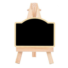 Load image into Gallery viewer, 191288 Small Party Shop Message Blackboard Ornaments Pine Tripod Decorative Message Board