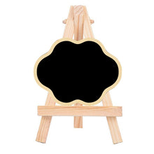 Load image into Gallery viewer, 191288 Small Party Shop Message Blackboard Ornaments Pine Tripod Decorative Message Board