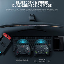 Load image into Gallery viewer, Full Mechanical Gamepad Bluetooth Wired Dual Mode Support Switch / PC / Android / IOS