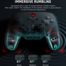 Load image into Gallery viewer, Full Mechanical Gamepad Bluetooth Wired Dual Mode Support Switch / PC / Android / IOS