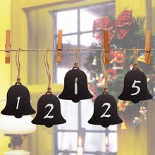 Load image into Gallery viewer, 10pcs/Set Mini Hanging Wooden Message Board Home Holiday Decor Lanyard Chalkboard