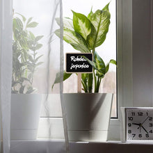 Load image into Gallery viewer, ZX507 10pcs Wooden Plug-in DIY Message Board Mini Plant Name Tags Desktop Display Board
