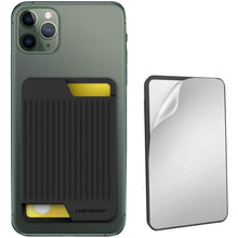 Load image into Gallery viewer, AhaStyle PT169 Mobile Phone Silicone Back Card Case Bus Card Bank Card Convenient Organizer