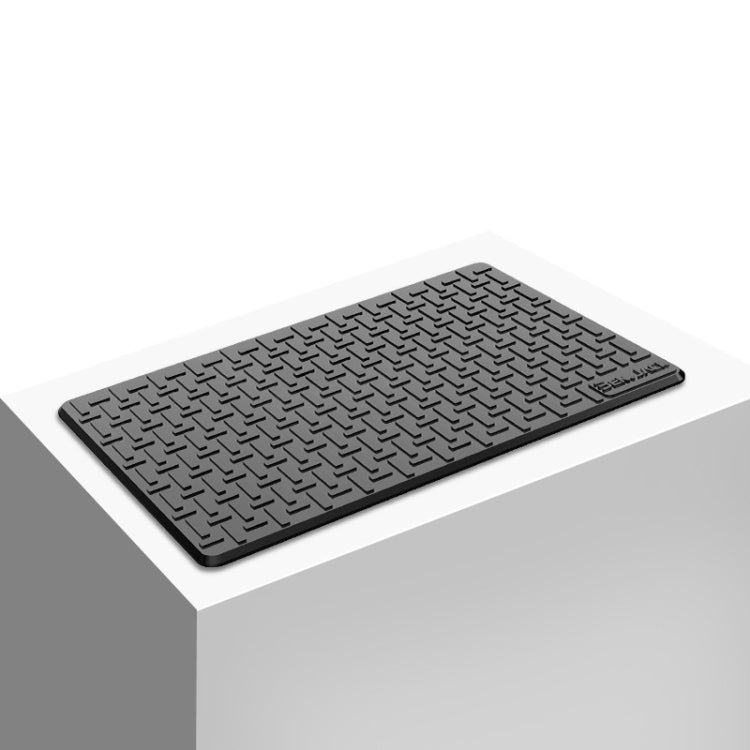 BEN.JACK Car Central Control Dashboard Mobile Phone Anti-Skid Mat, Black Small, Transparent Small, Black Large, Transparent Large