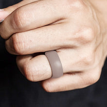 Load image into Gallery viewer, SiR013 8.7mm Curved Outdoor Sports Silicone Ring, No.7, No.8, No.9, No.10