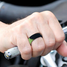 Load image into Gallery viewer, SiR013 8.7mm Curved Outdoor Sports Silicone Ring, No.7, No.8, No.9, No.10