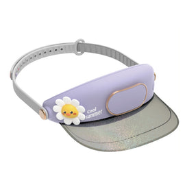 GL130-133 Outdoor Fan Cap Leafless Mute USB Portable Camping Mini Fan