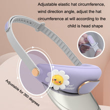 Load image into Gallery viewer, GL130-133 Outdoor Fan Cap Leafless Mute USB Portable Camping Mini Fan