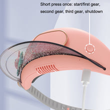 Load image into Gallery viewer, GL130-133 Outdoor Fan Cap Leafless Mute USB Portable Camping Mini Fan