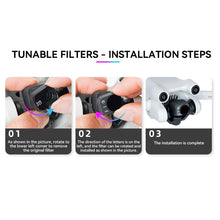 Load image into Gallery viewer, For DJI Mini 3 Pro RCSTQ PL Filters Drone Accessoires, ND8/PL, ND16/PL, ND32/PL, ND64/PL, 4 In 1 ND/PL 8/16/32/64, 6 In 1 UV+CPL+ND/PL 8/16/32/64