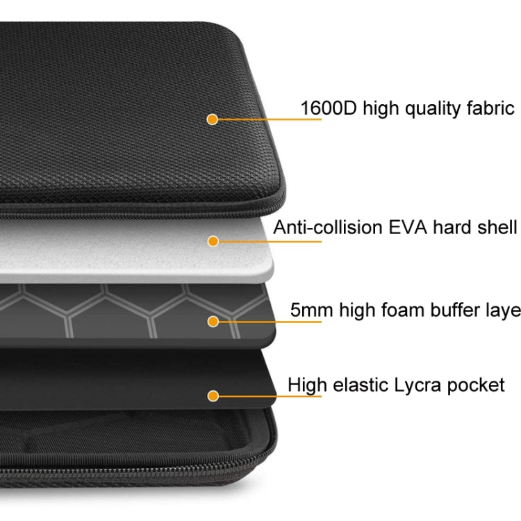 Hard Shell Computer Bag Anti-fall Anti-pressure Sleeve Bag, 13-13.3 inch