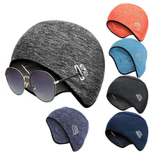 Load image into Gallery viewer, Outdoor Sports Warm Ear Hat Helmet Lining Winter Riding Skull Cap