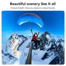 Load image into Gallery viewer, TELESIN 3M Carbon Fiber Selfie Stick Monopod  With 1/4 Screw For Action Camera, 3m