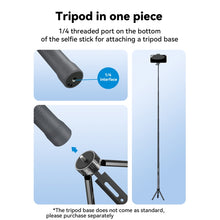 Load image into Gallery viewer, TELESIN 3M Carbon Fiber Selfie Stick Monopod  With 1/4 Screw For Action Camera, 3m