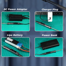 Load image into Gallery viewer, MINIWARE TS101 PD DC Soldering Iron 90W Portable Soldering Pen, With BC2 Soldering Iron Head, With B2 Soldering Iron Head, With I Soldering Iron Head, With KU Soldering Iron Head, With K Soldering Iron Head, With D24 Soldering Iron Head                ...