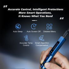 Load image into Gallery viewer, MINIWARE TS101 PD DC Soldering Iron 90W Portable Soldering Pen, With BC2 Soldering Iron Head, With B2 Soldering Iron Head, With I Soldering Iron Head, With KU Soldering Iron Head, With K Soldering Iron Head, With D24 Soldering Iron Head                ...