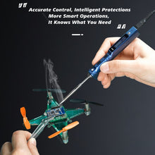 Load image into Gallery viewer, MINIWARE TS101 PD DC Soldering Iron 90W Portable Soldering Pen, With BC2 Soldering Iron Head, With B2 Soldering Iron Head, With I Soldering Iron Head, With KU Soldering Iron Head, With K Soldering Iron Head, With D24 Soldering Iron Head                ...