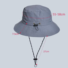 Load image into Gallery viewer, XBG-9225 Summer Waterproof Fisherman Hat Folding Storage Sun Protection Hat