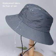 Load image into Gallery viewer, XBG-9225 Summer Waterproof Fisherman Hat Folding Storage Sun Protection Hat
