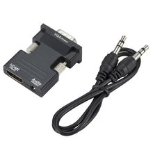 Load image into Gallery viewer, Projector HDMI Adapter With Audio Cable Computer HD Converter, HDMI to VGA, VGA to HDMI