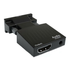 Load image into Gallery viewer, Projector HDMI Adapter With Audio Cable Computer HD Converter, HDMI to VGA, VGA to HDMI