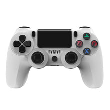 Load image into Gallery viewer, For PS4 Wireless Bluetooth Game Controller With Light Strip Dual Vibration Game Handle, White, Black, Red, Blue, Green, Rose Red, Letter, Line, Fire Ghost, Cartoon, Hulk, Skeleton, Gear, Lightning, Flame, Cloud, Burst, Wood Grain, Star Red             ...