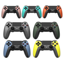 Load image into Gallery viewer, KM048 For PS4 Bluetooth Wireless Gamepad Controller 4.0 With Light Bar, KM048 (Mountain Blue), KM048 (Battle Gray), KM048 (Elegant Silver), KM048 (Elegant White), KM048 (Mint Green), KM048 (Cangling Green), KM048 (Vitality Orange), KM048 (Rose Pink)   ...