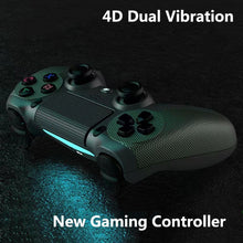 Load image into Gallery viewer, KM048 For PS4 Bluetooth Wireless Gamepad Controller 4.0 With Light Bar, KM048 (Mountain Blue), KM048 (Battle Gray), KM048 (Elegant Silver), KM048 (Elegant White), KM048 (Mint Green), KM048 (Cangling Green), KM048 (Vitality Orange), KM048 (Rose Pink)   ...