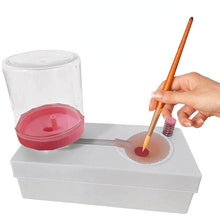 Load image into Gallery viewer, Oil Painting Brush Cleaner Tool with Water Container Paint Pen Washer, GEN 1 Green, GEN 1 Pink