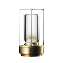 Load image into Gallery viewer, Vintage All Aluminum Cross Table Lamp Hotel Portable Outdoor Camping Touch Night Light, 2000mAh (Bronze), 2600mAh (Bronze), 2000mAh (Silver), 2600mAh (Silver), 2000mAh (Matte Black), 2600mAh (Matte Black)