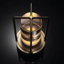 Load image into Gallery viewer, Vintage All Aluminum Cross Table Lamp Hotel Portable Outdoor Camping Touch Night Light, 2000mAh (Bronze), 2600mAh (Bronze), 2000mAh (Silver), 2600mAh (Silver), 2000mAh (Matte Black), 2600mAh (Matte Black)