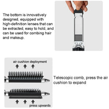 Load image into Gallery viewer, 2 in 1 Massage Air Cushion Comb Mirror Integrated Comb Portable Folding Comb, Comb Mirror
