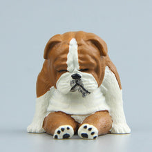Load image into Gallery viewer, Warm Series Sitting Sleepy Zoo Figure Fridge Magnets, Fat Cat, Brown Bear, Pug dog