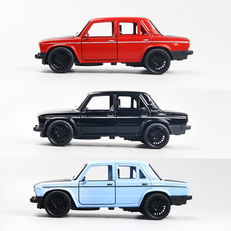 1:36 Alloy Car Model Three Open Door Small Car Toys Cake Ornaments