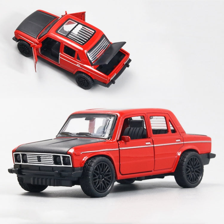 1:36 Alloy Car Model Three Open Door Small Car Toys Cake Ornaments