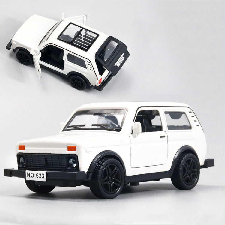 1:36 Alloy Car Model Three Open Door Small Car Toys Cake Ornaments