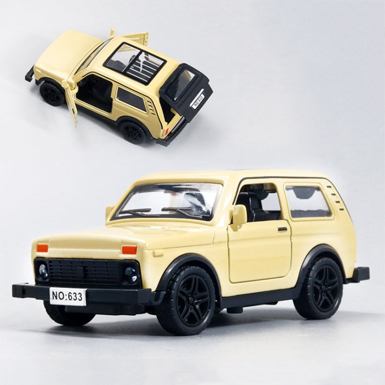 1:36 Alloy Car Model Three Open Door Small Car Toys Cake Ornaments