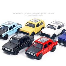 Load image into Gallery viewer, 1:36 Alloy Car Model Three Open Door Small Car Toys Cake Ornaments