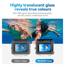 Load image into Gallery viewer, For GoPro Hero11 Black / HERO10 Black / HERO9 Black TELESIN Waterproof Case Full Scene Anti-Fog Underwater Diving Housing, For GoPro Hero11 Black / HERO10 Black / HERO9 Black