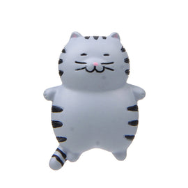 Fat Cat 3D Refrigerator Magnet Magnetic Sticker Phone Case DIY Accessories, Fat Cat (Yellow), Fat Cat (Gray), Fat Cat (Gray -white), Fat Cat (3-color), Fat Cat (Black)