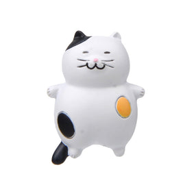Fat Cat 3D Refrigerator Magnet Magnetic Sticker Phone Case DIY Accessories
