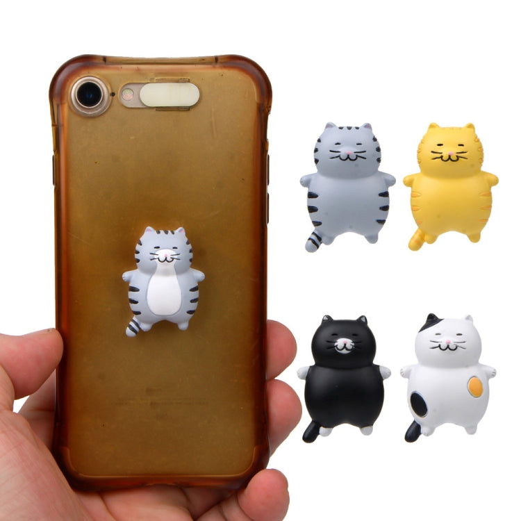 Fat Cat 3D Refrigerator Magnet Magnetic Sticker Phone Case DIY Accessories