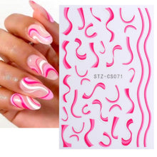 Load image into Gallery viewer, French Style Manicure Sticker Pop Stripe Line Nail Sticker, Stz-CS069, Stz-CS070, Stz-CS071, Stz-CS072, Stz-CS073, Stz-CS074, Stz-CS075, Stz-CS076, Stz-CS077, Stz-CS078, Stz-CS079, Stz-CS090, Stz-CS091, Stz-CS092, Stz-CS116, Stz-CS117, Stz-CS118       ...