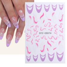 Load image into Gallery viewer, French Style Manicure Sticker Pop Stripe Line Nail Sticker, Stz-CS069, Stz-CS070, Stz-CS071, Stz-CS072, Stz-CS073, Stz-CS074, Stz-CS075, Stz-CS076, Stz-CS077, Stz-CS078, Stz-CS079, Stz-CS090, Stz-CS091, Stz-CS092, Stz-CS116, Stz-CS117, Stz-CS118       ...