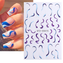 Load image into Gallery viewer, French Style Manicure Sticker Pop Stripe Line Nail Sticker, Stz-CS069, Stz-CS070, Stz-CS071, Stz-CS072, Stz-CS073, Stz-CS074, Stz-CS075, Stz-CS076, Stz-CS077, Stz-CS078, Stz-CS079, Stz-CS090, Stz-CS091, Stz-CS092, Stz-CS116, Stz-CS117, Stz-CS118       ...