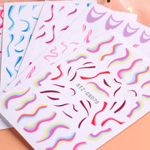 Load image into Gallery viewer, French Style Manicure Sticker Pop Stripe Line Nail Sticker, Stz-CS069, Stz-CS070, Stz-CS071, Stz-CS072, Stz-CS073, Stz-CS074, Stz-CS075, Stz-CS076, Stz-CS077, Stz-CS078, Stz-CS079, Stz-CS090, Stz-CS091, Stz-CS092, Stz-CS116, Stz-CS117, Stz-CS118       ...