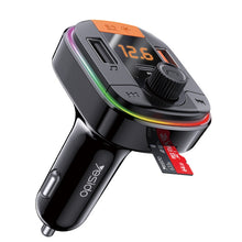 Load image into Gallery viewer, Yesido Y45 Car PD Charger Cigarette Lighter QC Car Charging USB Bluetooth Digital Display FM, Y45