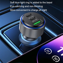 Load image into Gallery viewer, Yesido Y50 Car USB3.0 Fast Charger 30W Aluminum Alloy PD Fast Charging, Y50